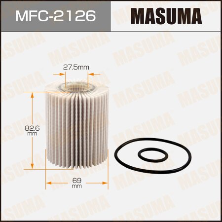 Oil filter Masuma, MFC-2126