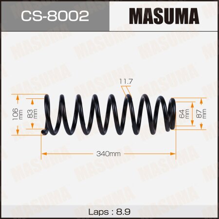 Coil spring Masuma, CS-8002