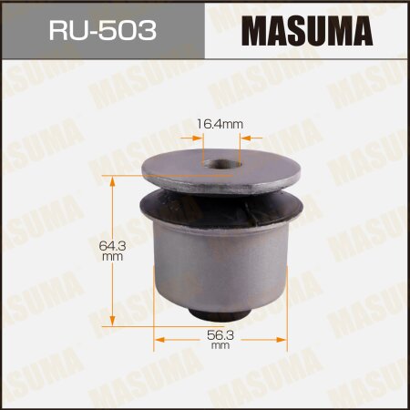 Silent block suspension bush Masuma, RU-503