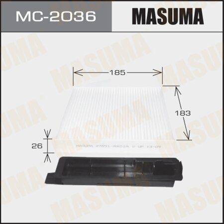 Cabin air filter Masuma, MC-2036