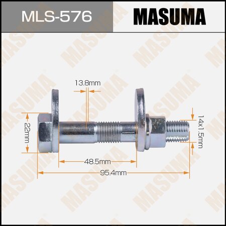 Camber adjustment bolt Masuma, MLS-576