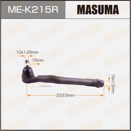 Tie rod end Masuma, ME-K215R