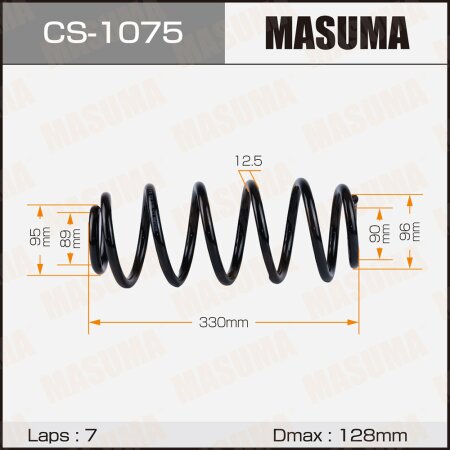 Coil spring Masuma, CS-1075