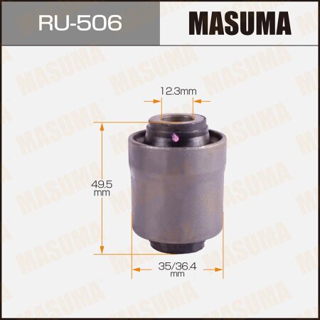 Silent block suspension bush Masuma, RU-506