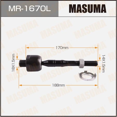 Rack end Masuma, MR-1670L
