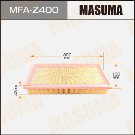 Air filter Masuma, MFA-Z400