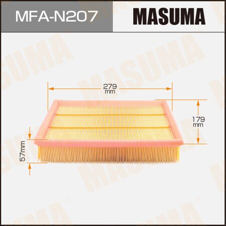 Air filter Masuma, MFA-N207