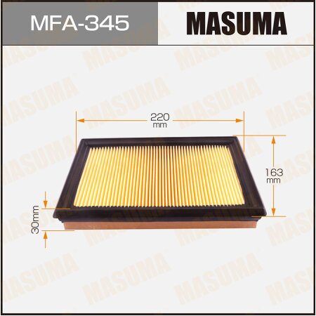 Air filter Masuma, MFA-345