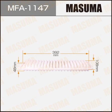Air filter Masuma, MFA-1147