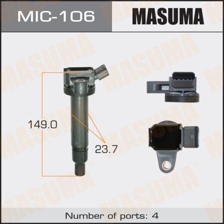 Ignition coil Masuma, MIC-106