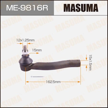 Tie rod end Masuma, ME-9816R