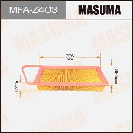 Air filter Masuma, MFA-Z403
