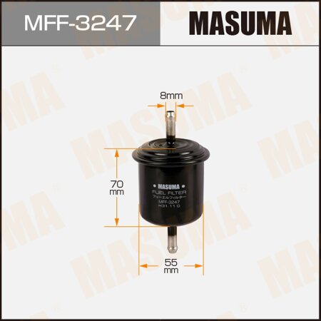 Fuel filter Masuma, MFF-3247