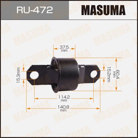 Silent block suspension bush Masuma, RU-472