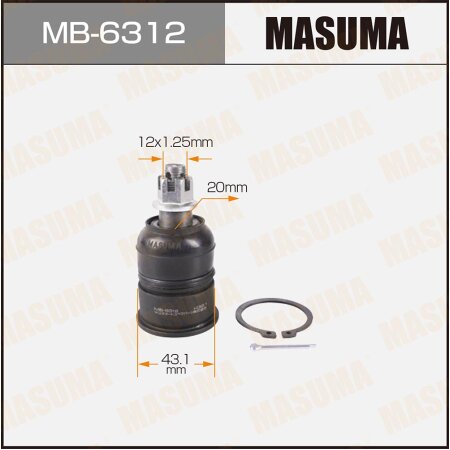 Ball joint Masuma, MB-6312