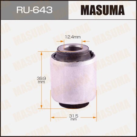 Silent block suspension bush Masuma, RU-643