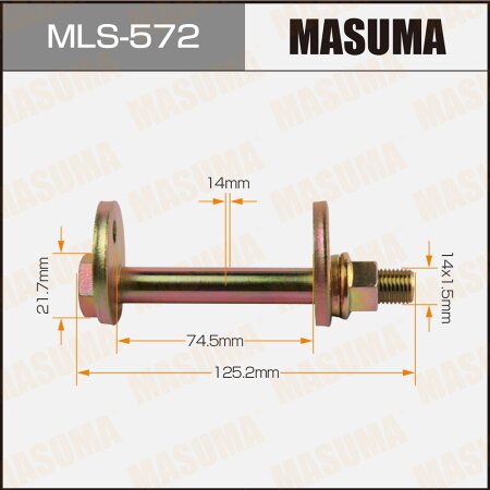 Camber adjustment bolt Masuma, MLS-572