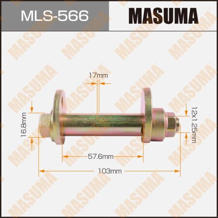 Camber adjustment bolt Masuma, MLS-566