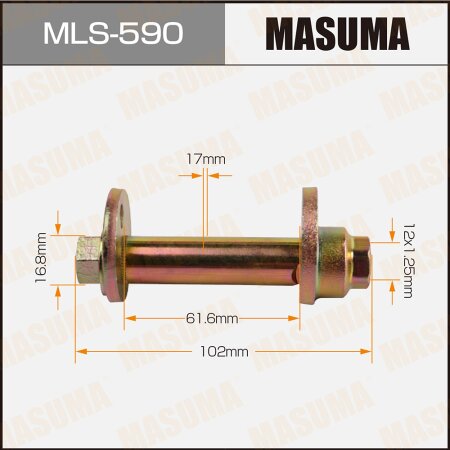 Camber adjustment bolt Masuma, MLS-590