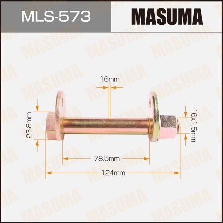 Camber adjustment bolt Masuma, MLS-573