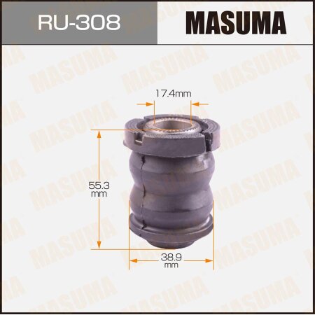 Silent block suspension bush Masuma, RU-308