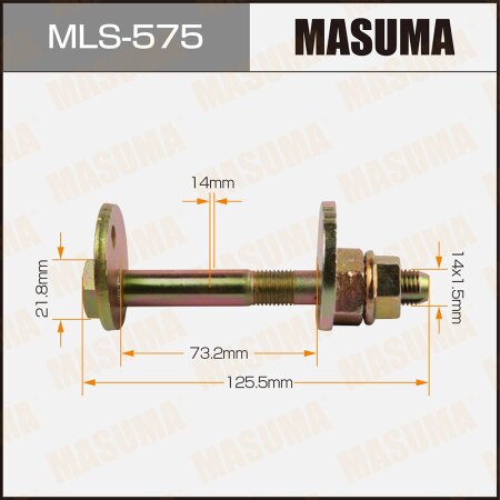 Camber adjustment bolt Masuma, MLS-575