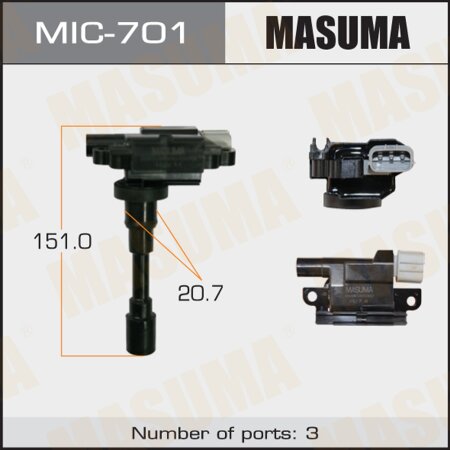 Ignition coil Masuma, MIC-701