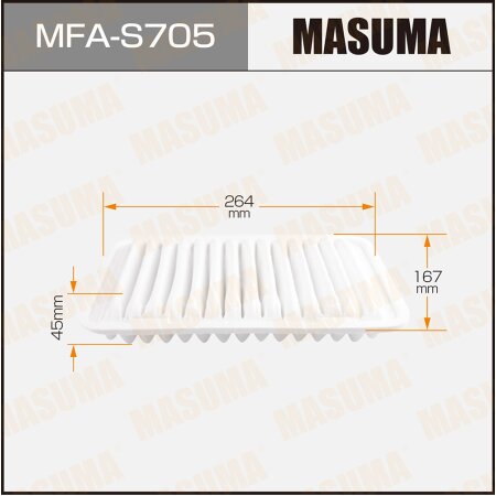 Air filter Masuma, MFA-S705