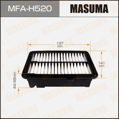 Air filter Masuma, MFA-H520