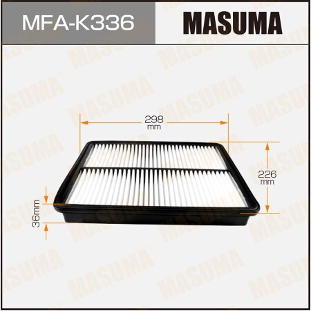 Air filter Masuma, MFA-K336