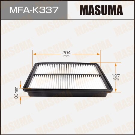 Air filter Masuma, MFA-K337