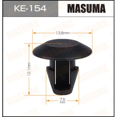 Retainer clip Masuma plastic, KE-154