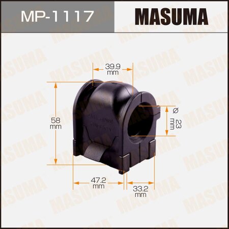 Stabilizer bar bushing Masuma, MP-1117