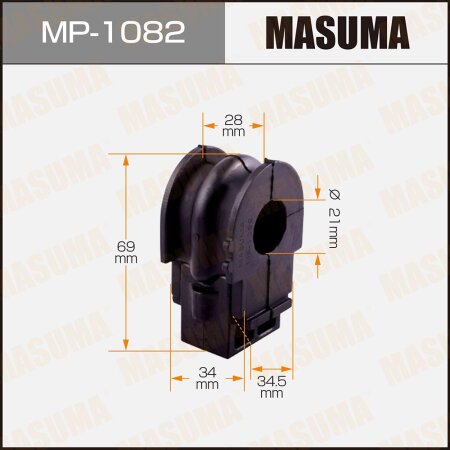 Stabilizer bar bushing Masuma, MP-1082