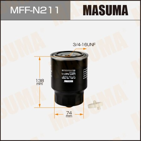 Fuel filter Masuma, MFF-N211