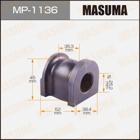 Stabilizer bar bushing Masuma, MP-1136