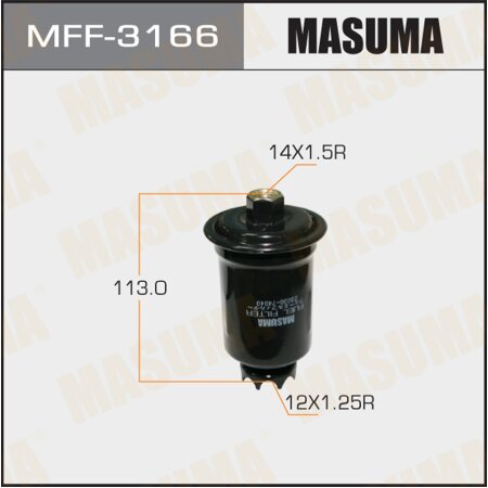 Fuel filter Masuma, MFF-3166