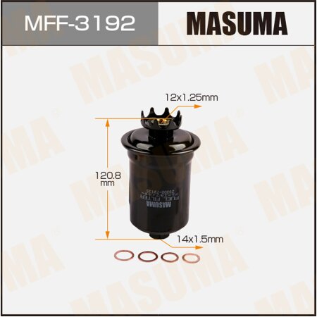 Fuel filter Masuma, MFF-3192