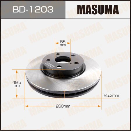 Brake disk Masuma, BD-1203