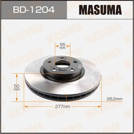 Brake disk Masuma, BD-1204