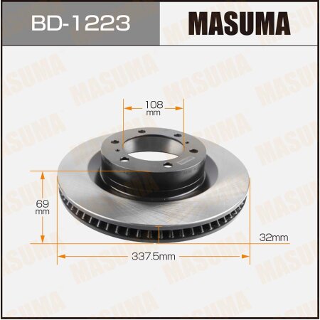 Brake disk Masuma, BD-1223