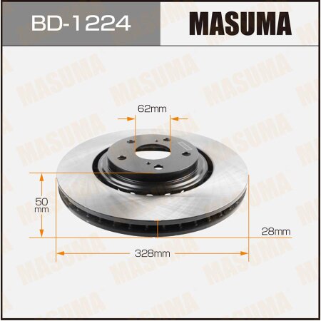 Brake disk Masuma, BD-1224