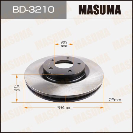 Brake disk Masuma, BD-3210