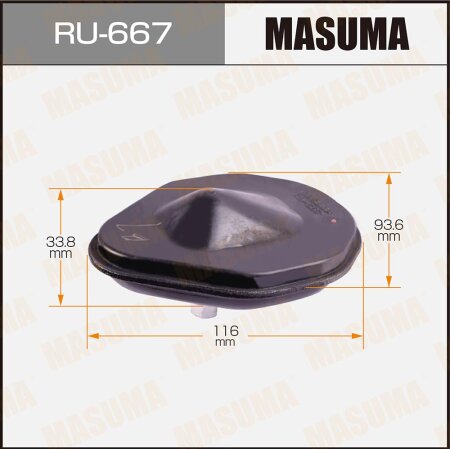 Rubber bump stop Masuma, RU-667