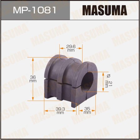 Stabilizer bar bushing Masuma, MP-1081