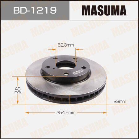 Brake disk Masuma, BD-1219