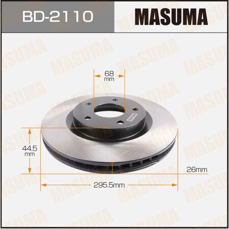 Brake disk Masuma, BD-2110