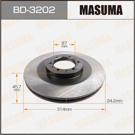 Brake disk Masuma, BD-3202