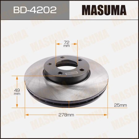 Brake disk Masuma, BD-4202