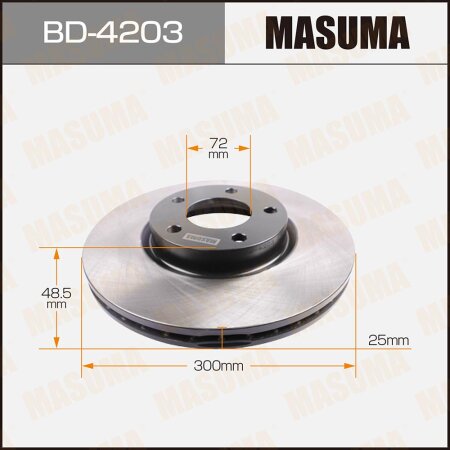 Brake disk Masuma, BD-4203